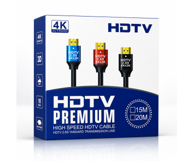 Premium HDMI 2.0 Cable 20M 4K Ultra HD HDTV