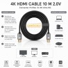 Premium HDMI 2.0 4K High Speed Cable 10m
