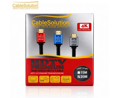 Premium HDMI 2.0 4K High Speed Cable 20m