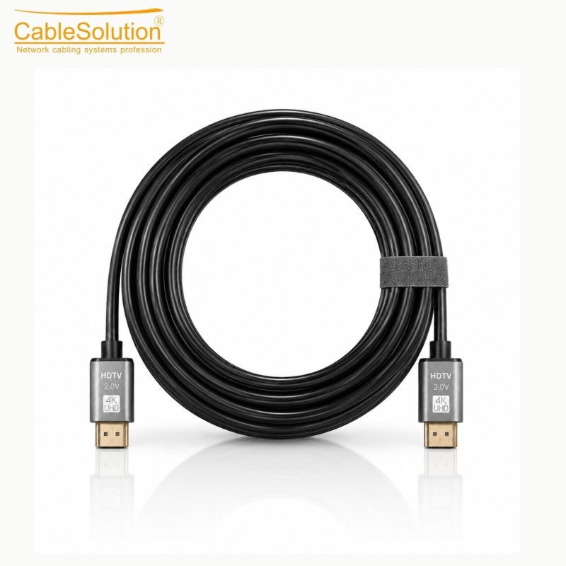 Câble HDMI 2.0 4K Premium High Speed 5m CableSolution