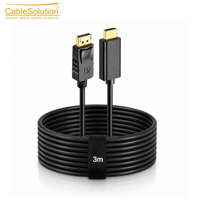 كابل DisplayPort إلى HDMI بطول 3 متر 4K