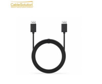 DP to HDMI Cable 1.8M 4K - CABLE SOLUTION