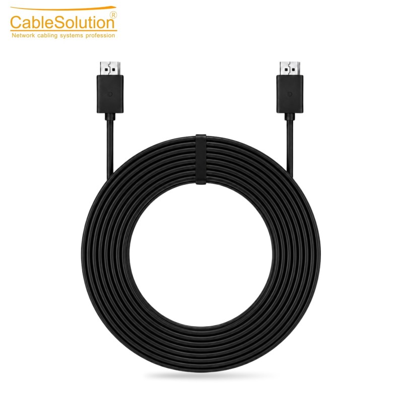 Câble DP/DP 4K 60Hz 10M – CABLE SOLUTION
