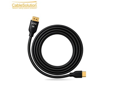 كابل HDMI 2.1 بدقة 8K بطول 5 متر أسود