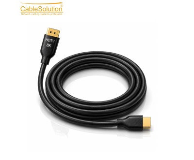 HDMI 2.1 8K 10M Cable HDR 4K120Hz eARC Black