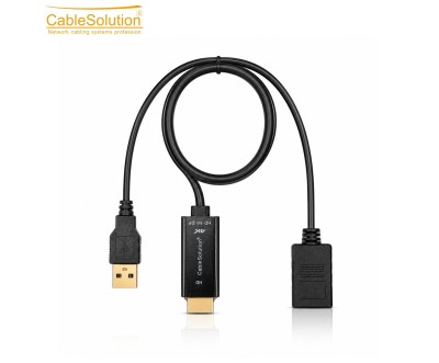 Adaptateur HDMI vers DisplayPort Full HD 1080p