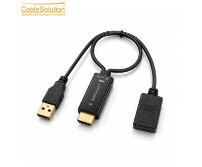 محول HDMI إلى DisplayPort بدقة Full HD 1080p