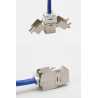 Shielded RJ45 Cat6A FTP Keystone Module – High Performance 10Gbps Network Connector