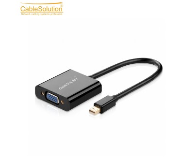 Adaptateur Mini DisplayPort vers VGA CableSolution