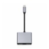 Adaptateur USB-C HUB 2 en 1 Double HDTV 4K
