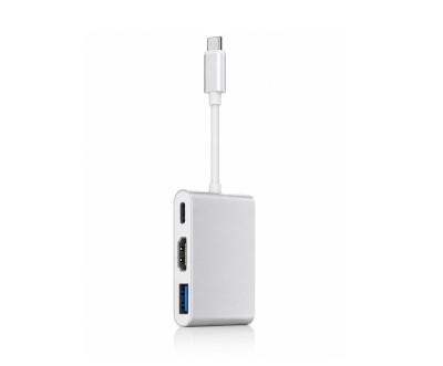 USB-C Digital AV Multiport Adapter 3 Ports 4K