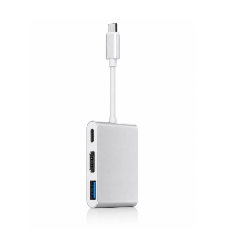 USB-C Digital AV Multiport Adapter 3 Ports 4K