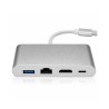 Adaptateur USB-C vers HDTV 4K LAN USB 3.0 4-en-1