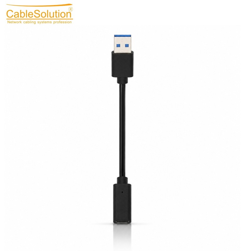 Adaptateur USB 3.0 vers Type-C Femelle CABLESOLUTION