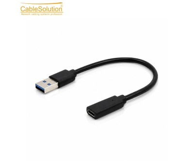 Adaptateur USB 3.0 vers Type-C Femelle CABLESOLUTION