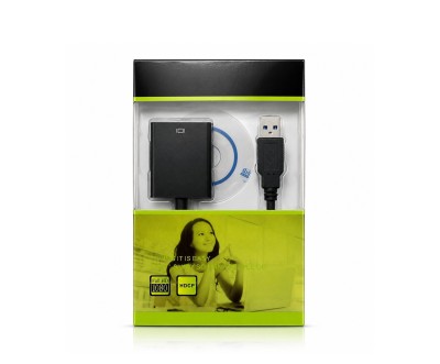محول USB 3.0 إلى HDMI بدقة Full HD 1080p