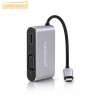 موزع USB Type-C ‏4 في 1 HDMI VGA USB DP