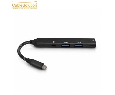 CableSolution SX-38 Lightning Multi USB Extender