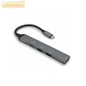 Adaptateur USB Type-C CABLESOLUTION SX-37 – 3 Ports USB Haute Connectivité avec Power Delivery (PD)