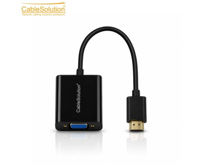 HDTV to VGA Adapter CableSolution CS10011 – Stable HD Conversion