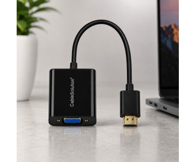 Adaptateur HDTV vers VGA CableSolution CS10011 – Conversion HD stable