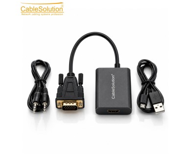 CableSolution CS10009 VGA to HDTV Adapter