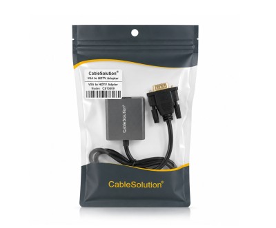 CableSolution CS10009 VGA to HDTV Adapter