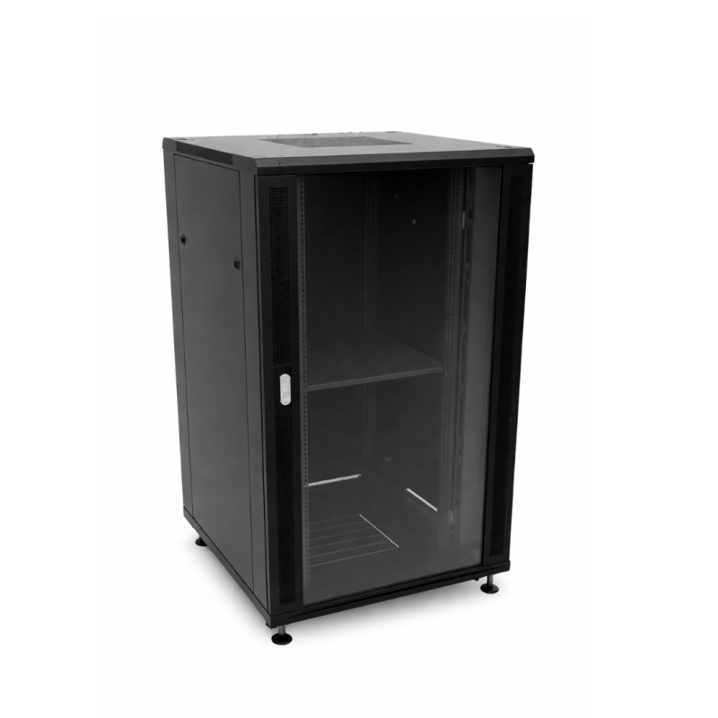 CableSolution 6827 Computer Cabinet 600x800mm – Floor Server Rack with Large Lock