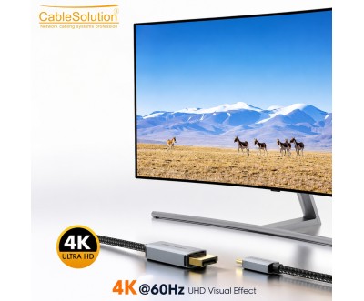 Adaptateur Actif DP vers HDTV 4K 60Hz CableSolution CS10013
