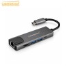 Hub Type-C 5-en-1 HD 2 USB PD LAN CS10018
