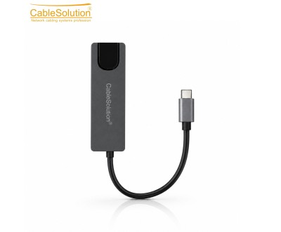موزع Type-C ‏5 في 1 مع HD وUSB وPD وLAN CS10018
