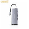 موزع USB-C ‏10 في 1 مع HD وVGA وLAN موديل CS10022