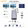 10-in-1 USB-C Hub HD VGA Gigabit LAN CS10022