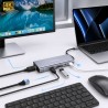 10-in-1 USB-C Hub HD VGA Gigabit LAN CS10022