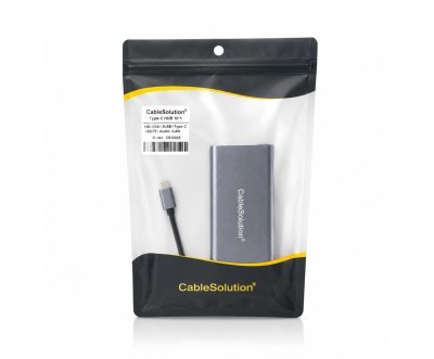 10-in-1 USB-C Hub HD VGA Gigabit LAN CS10022