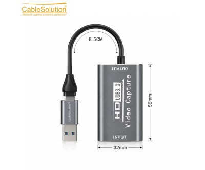 Video Capture HD USB 3.0 & Type-C CableSolution CS10027