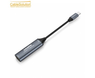 Type-C Video Capture USB-C CableSolution CS10028 U2