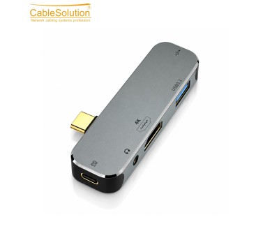 CableSolution CS10040 5-in-1 USB-C Hub with PD