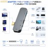 موزع USB-C متعدد المنافذ 5 في 1 CS10040