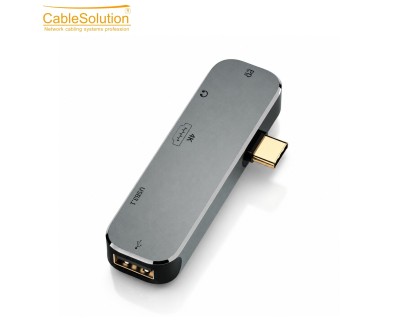 موزع USB-C متعدد المنافذ 5 في 1 CS10040