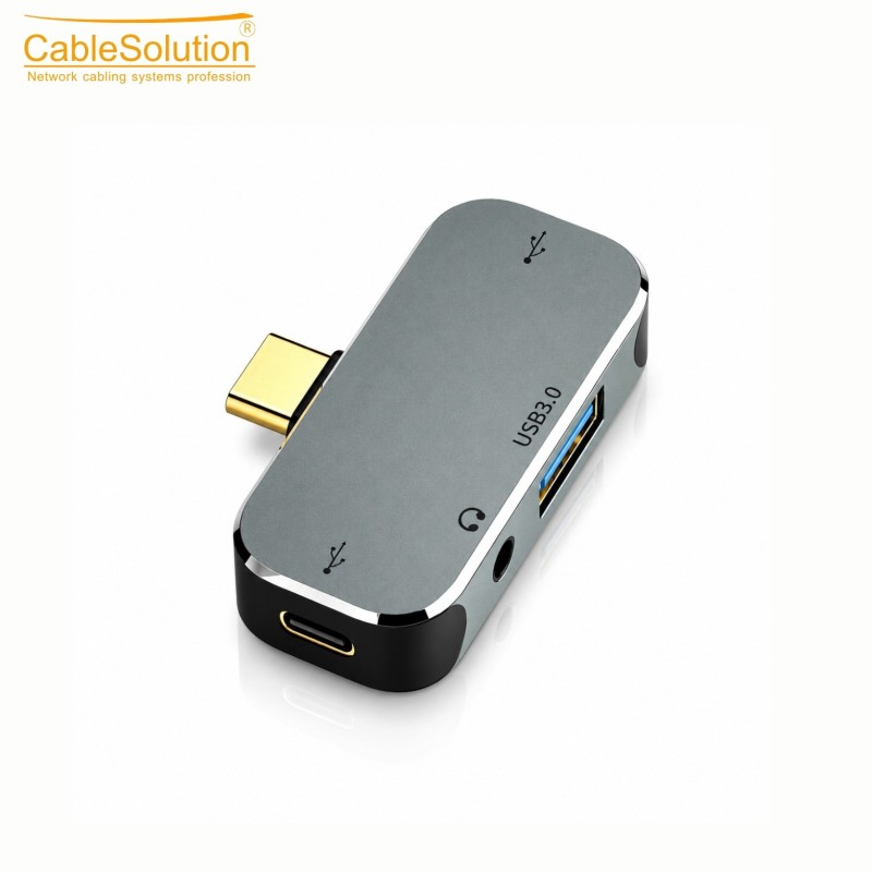 موزع USB-C متعدد المنافذ 4 في 1 CS10041