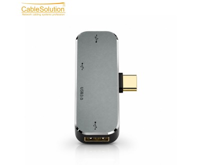 Hub USB-C 4 en 1 CS10041 CableSolution