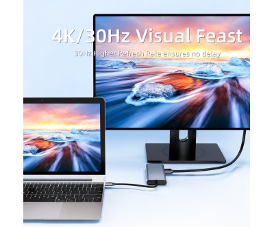 موزع USB-C متعدد المنافذ 10 في 1 CS10042