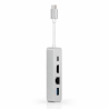 Adaptateur USB-C vers HDTV 4K LAN USB 3.0 4-en-1