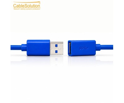 كابل تمديد USB 3.0 بطول 1.5 متر من CABLESOLUTION