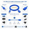كابل تمديد USB 3.0 بطول 1.5 متر من CABLESOLUTION