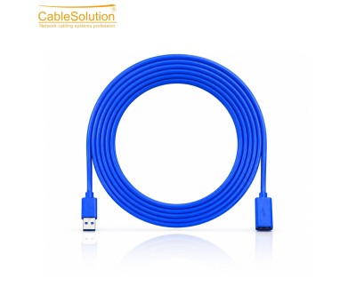 كابل تمديد USB 3.0 بطول 5 متر من CABLESOLUTION