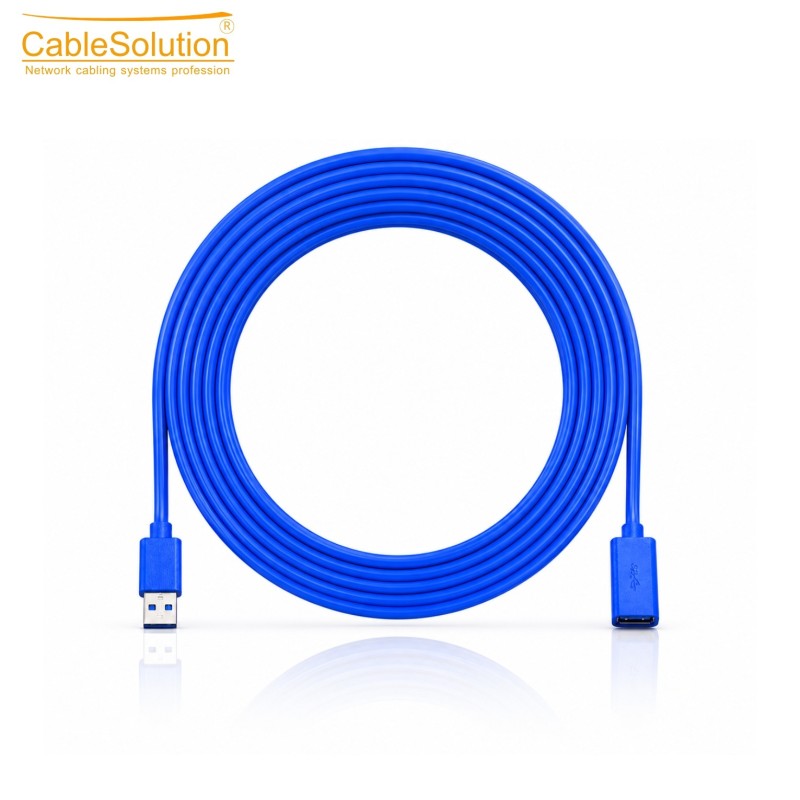 كابل تمديد USB 3.0 بطول 5 متر من CABLESOLUTION
