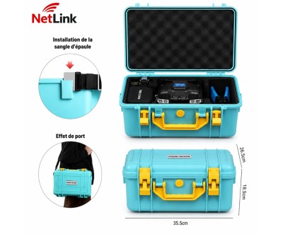 جهاز لحام الألياف الضوئية NetLink FTL-FS60E الاحترافي