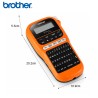 Brother P touch PT E115B آلة ملصقات محمولة